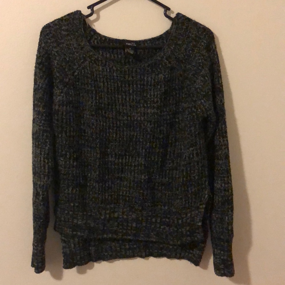 Black/grey sweater